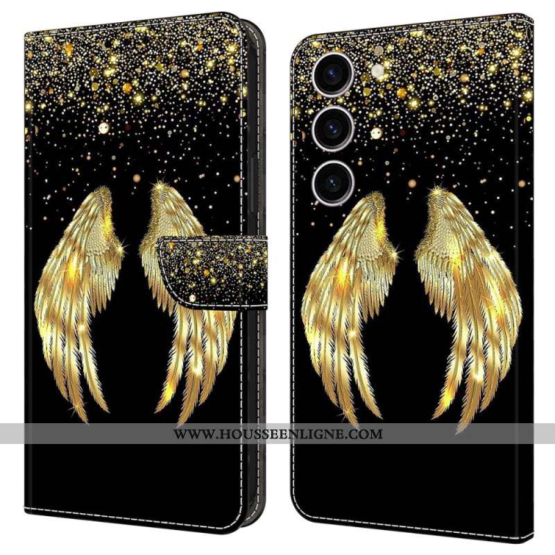 Housse Samsung Galaxy S24 5G Ailes d'Or