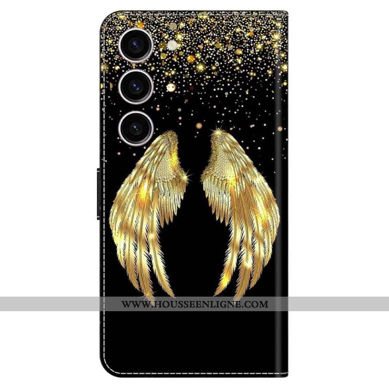 Housse Samsung Galaxy S24 5G Ailes d'Or