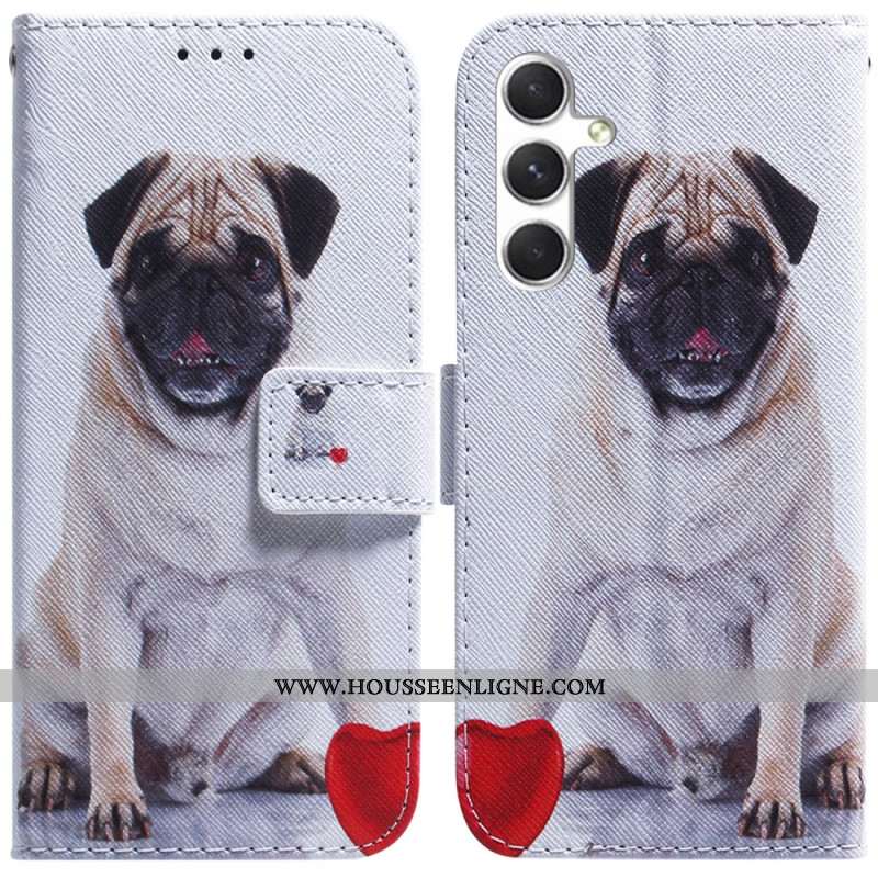 Housse Samsung Galaxy S24 5G Pug dog