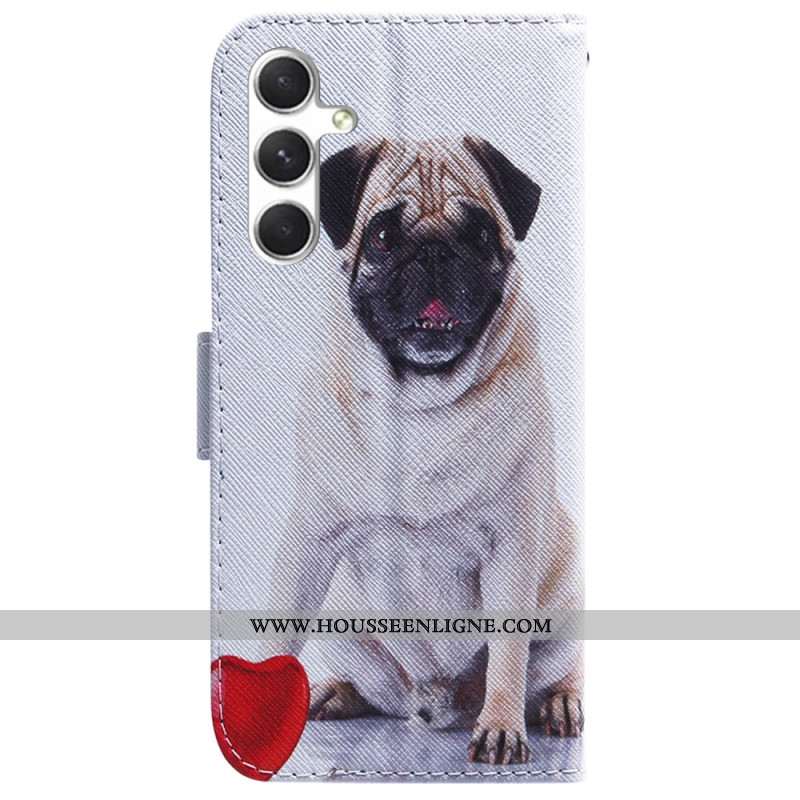 Housse Samsung Galaxy S24 5G Pug dog