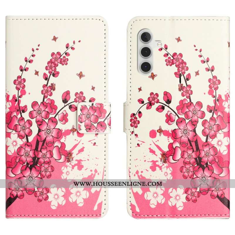 Housse Samsung Galaxy S24 5G Tropical Flowers