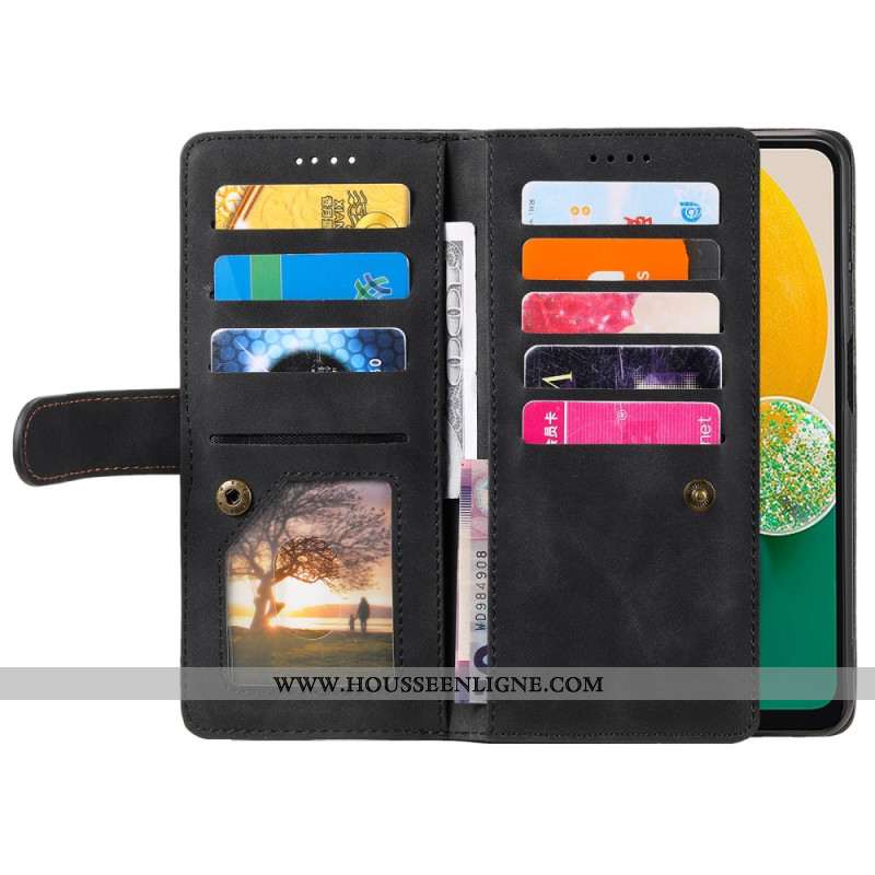 Housse Samsung Galaxy S24 FE 9 Porte-Cartes à Lanière