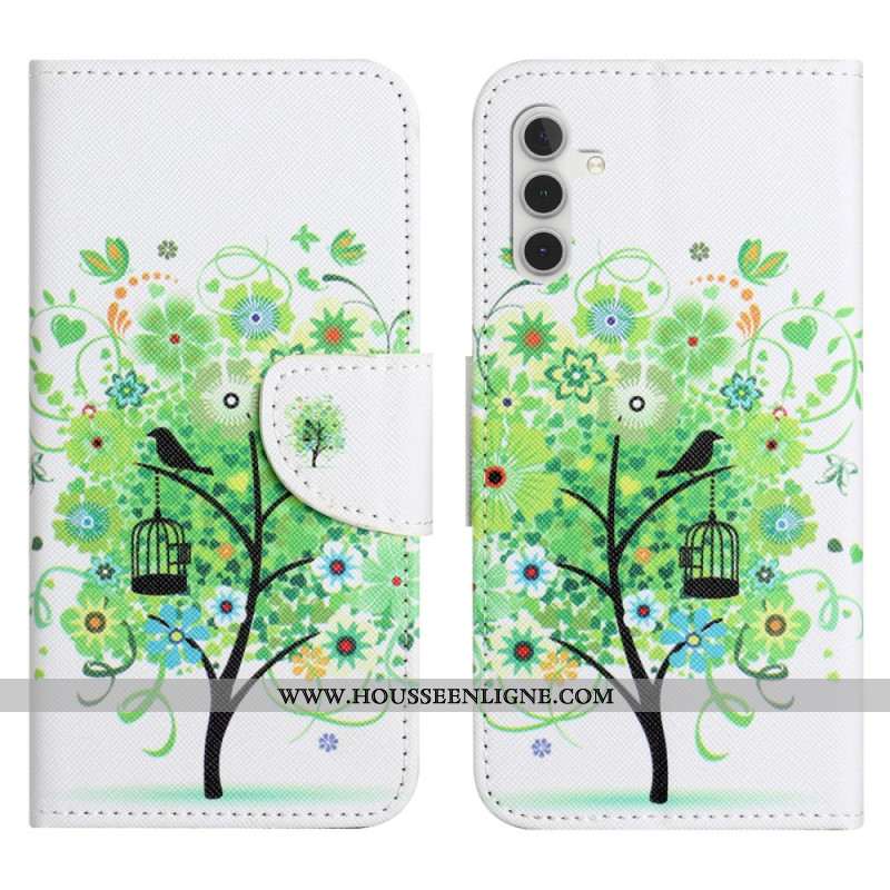 Housse Samsung Galaxy S24 FE Arbre Vert