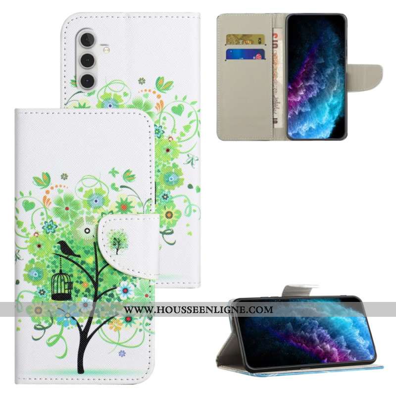 Housse Samsung Galaxy S24 FE Arbre Vert