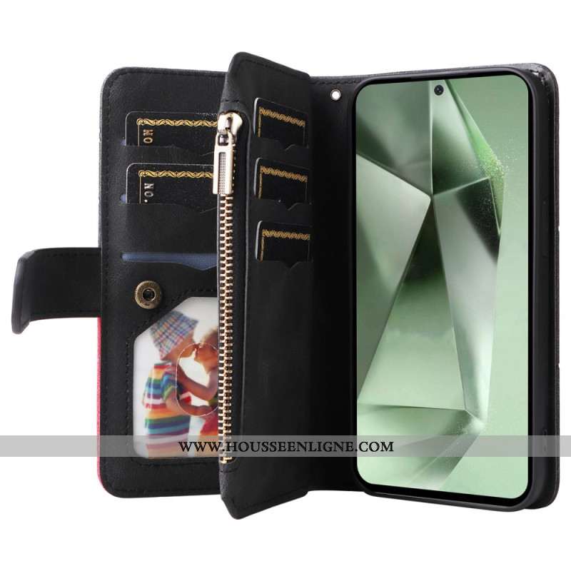 Housse Samsung Galaxy S24 FE Bicolore Portefeuille