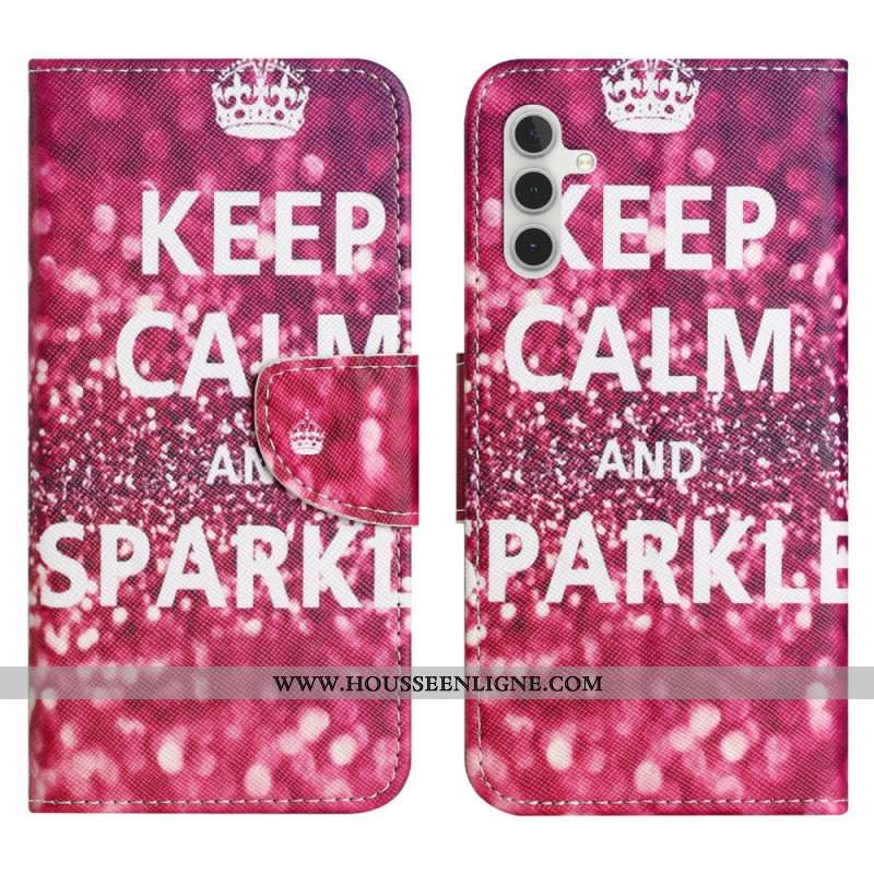 Housse Samsung Galaxy S24 FE Feep Calm and Sparkle