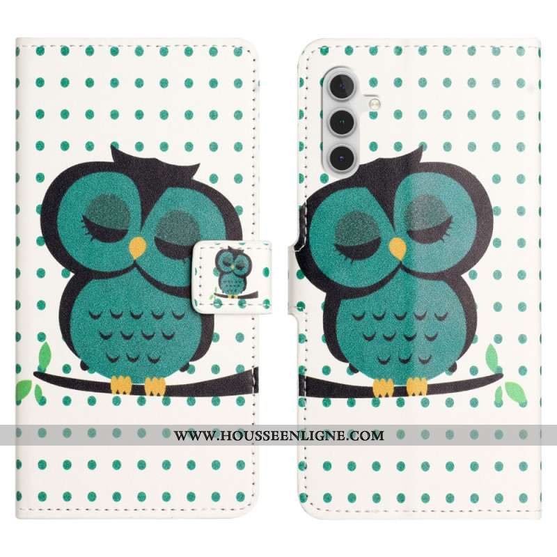 Housse Samsung Galaxy S24 FE Hibou Endormi