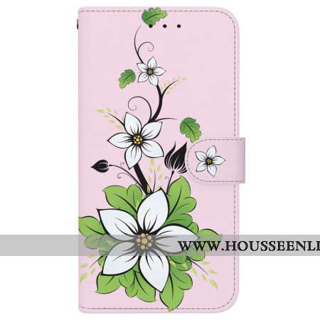 Housse Samsung Galaxy S24 FE Lily à Lanière