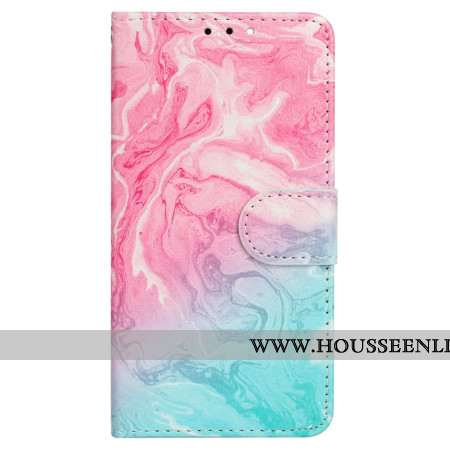 Housse Samsung Galaxy S24 FE Marbre Rose et Vert