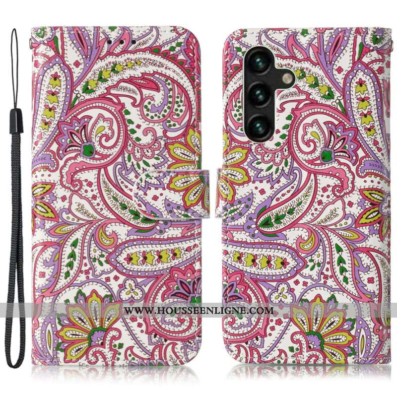 Housse Samsung Galaxy S24 FE Motif Cachemire