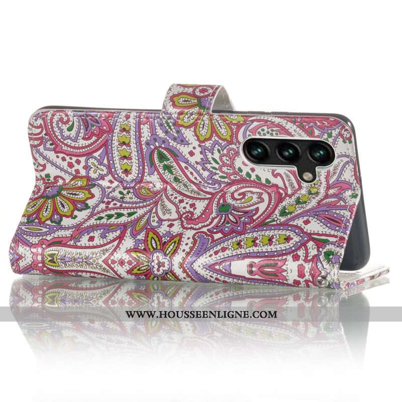 Housse Samsung Galaxy S24 FE Motif Cachemire