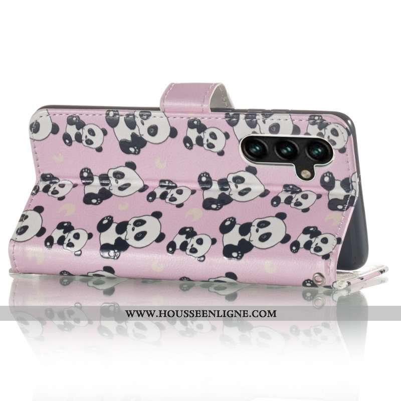 Housse Samsung Galaxy S24 FE Pandas