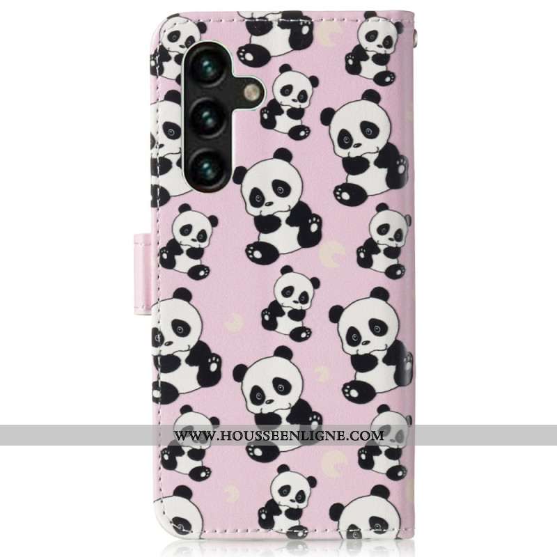 Housse Samsung Galaxy S24 FE Pandas