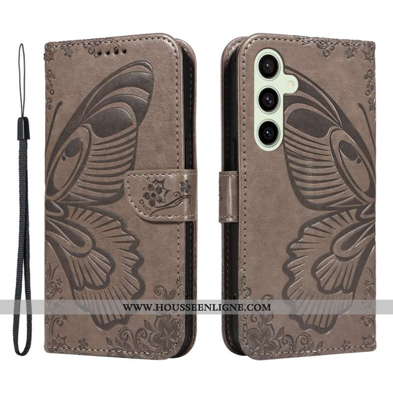 Housse Samsung Galaxy S24 FE Papillon Graphique