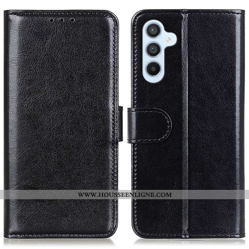 Housse Samsung Galaxy S24 FE Simili Cuir Verni