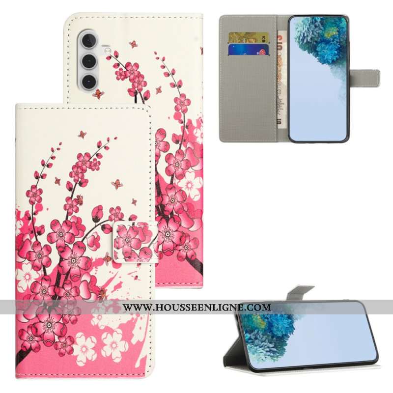 Housse Samsung Galaxy S24 FE Tropical Flowers