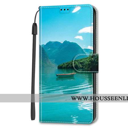 Housse Samsung Galaxy S24 Plus 5G Bateau à Lanière