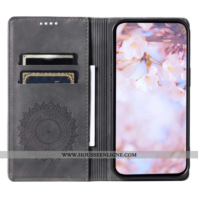 Housse Samsung Galaxy S24 Plus 5G Fleur de Mandala