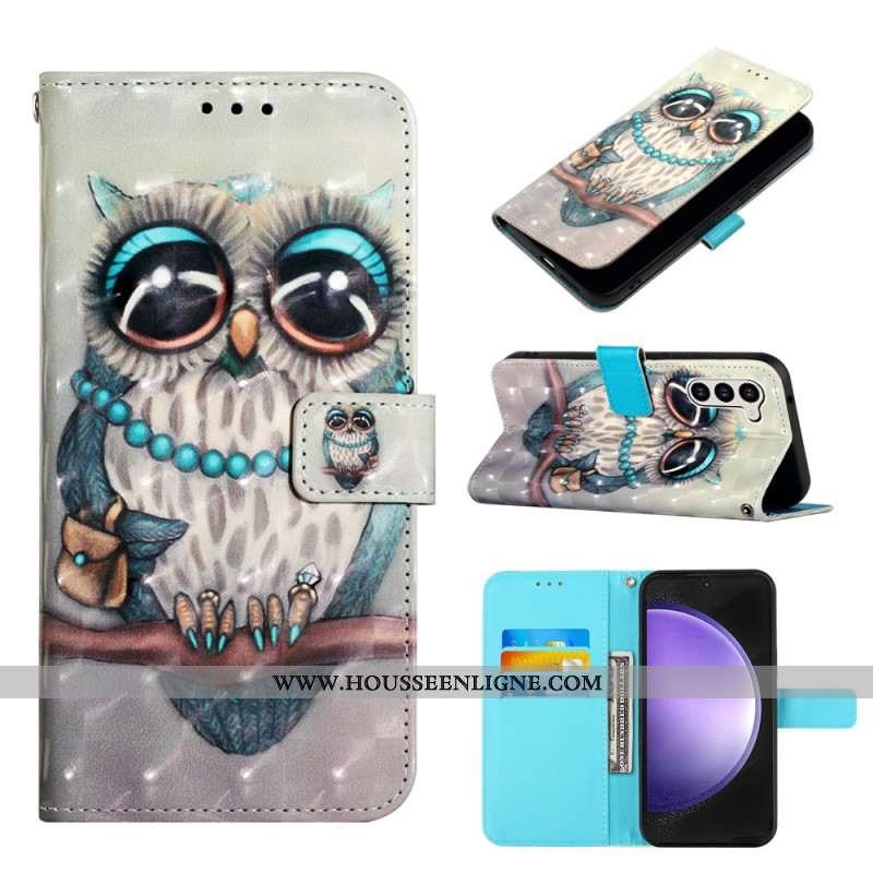 Housse Samsung Galaxy S24 Plus 5G Miss Hibou