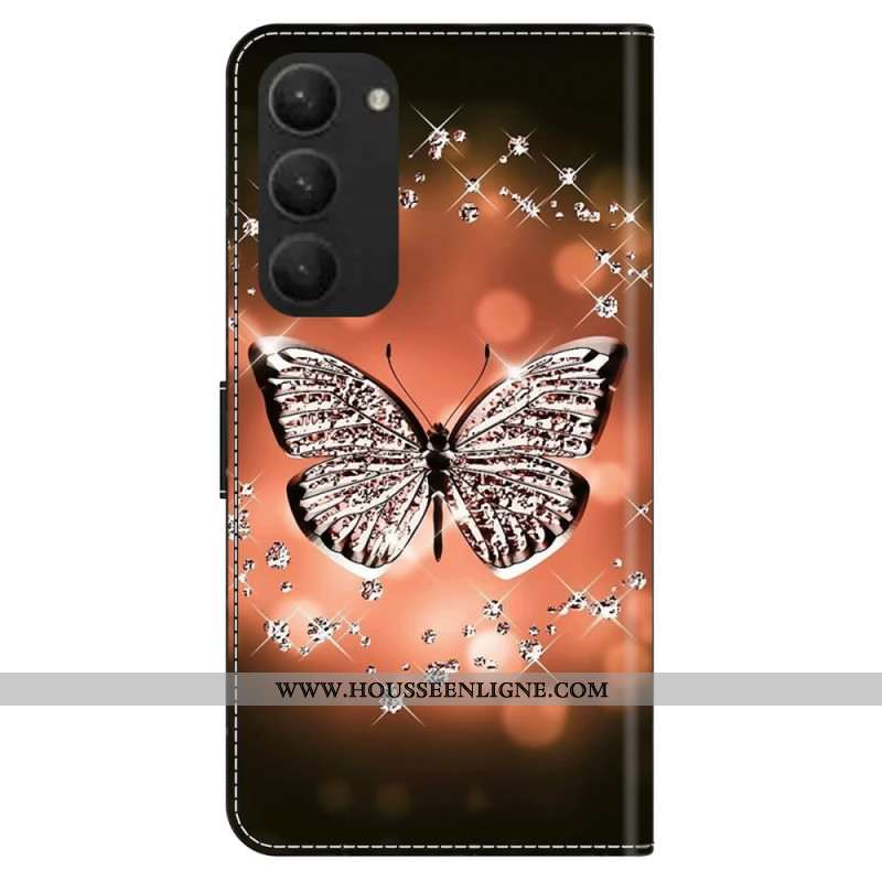 Housse Samsung Galaxy S24 Plus 5G Papillon de Cristal