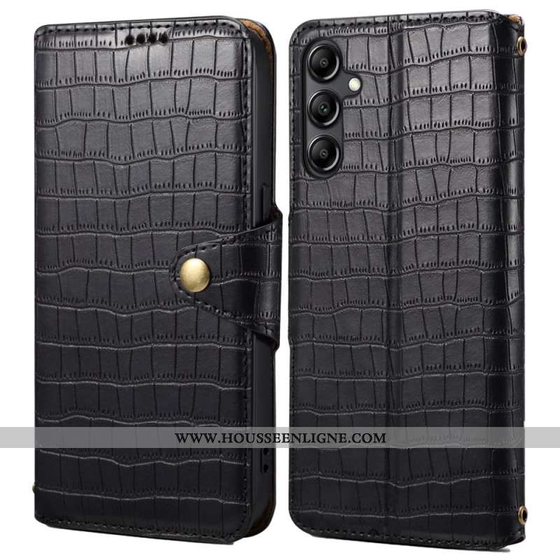 Housse Samsung Galaxy S24 Plus 5G Texture de Crocodile