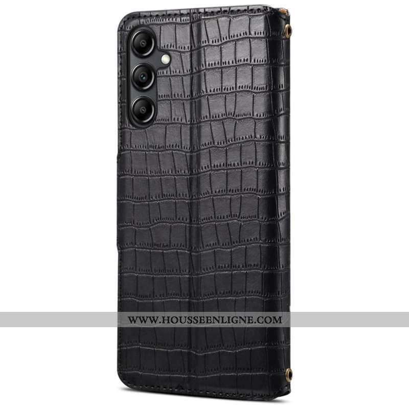 Housse Samsung Galaxy S24 Plus 5G Texture de Crocodile