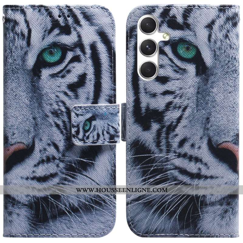 Housse Samsung Galaxy S24 Plus 5G Tigre Blanc