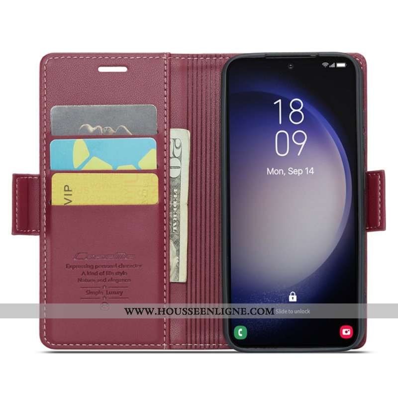 Housse Samsung Galaxy S24 Plus 5G avec Blocage RFID CASEME