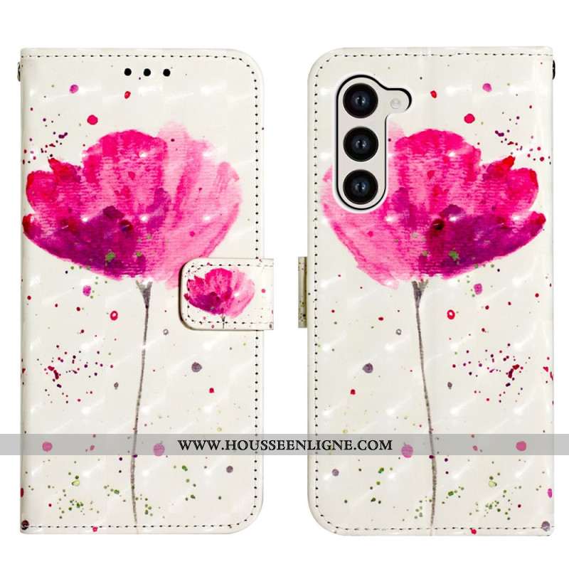 Housse Samsung Galaxy S24 Plus Coquelicot