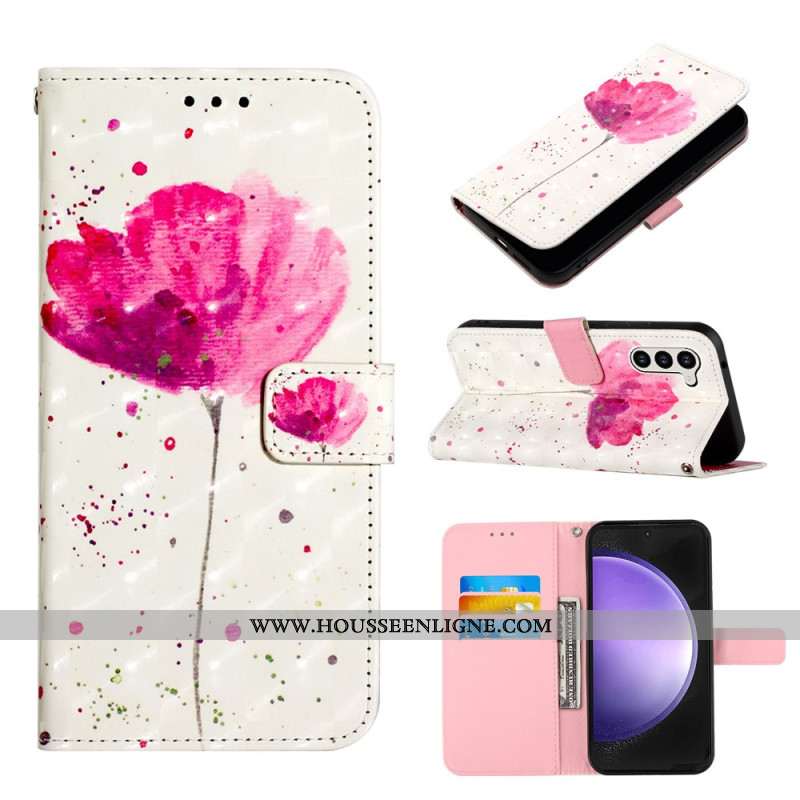 Housse Samsung Galaxy S24 Plus Coquelicot