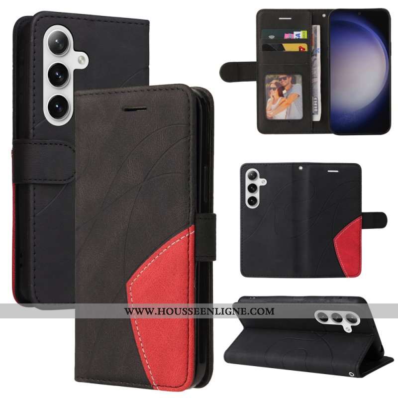 Housse Samsung Galaxy S24 Plus Design Bicolore