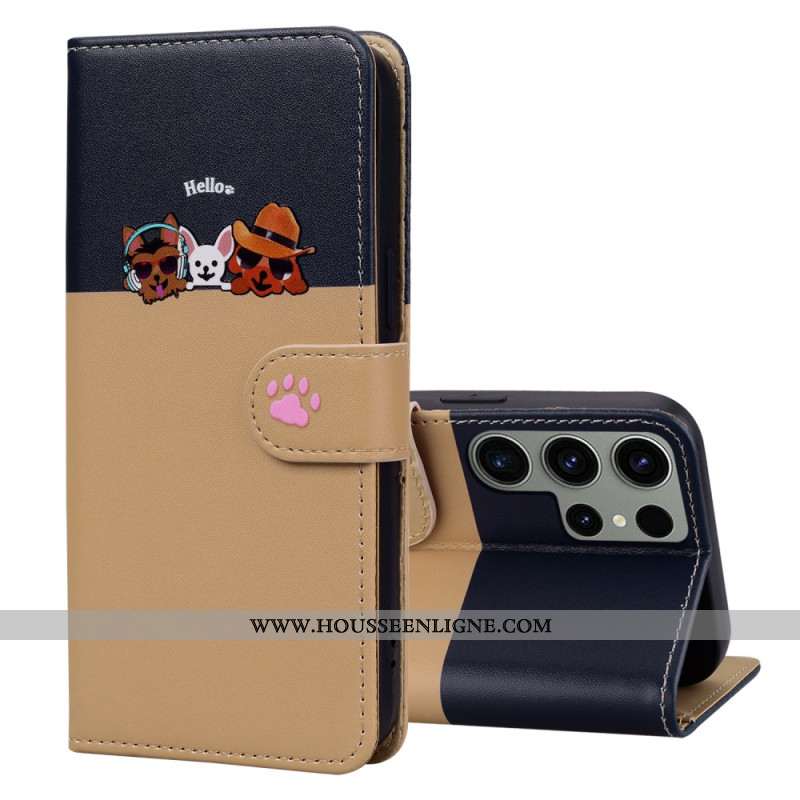 Housse Samsung Galaxy S24 Ultra 5G Animaux Cartoon