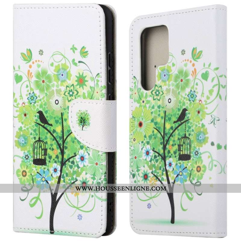 Housse Samsung Galaxy S24 Ultra 5G Arbre Vert