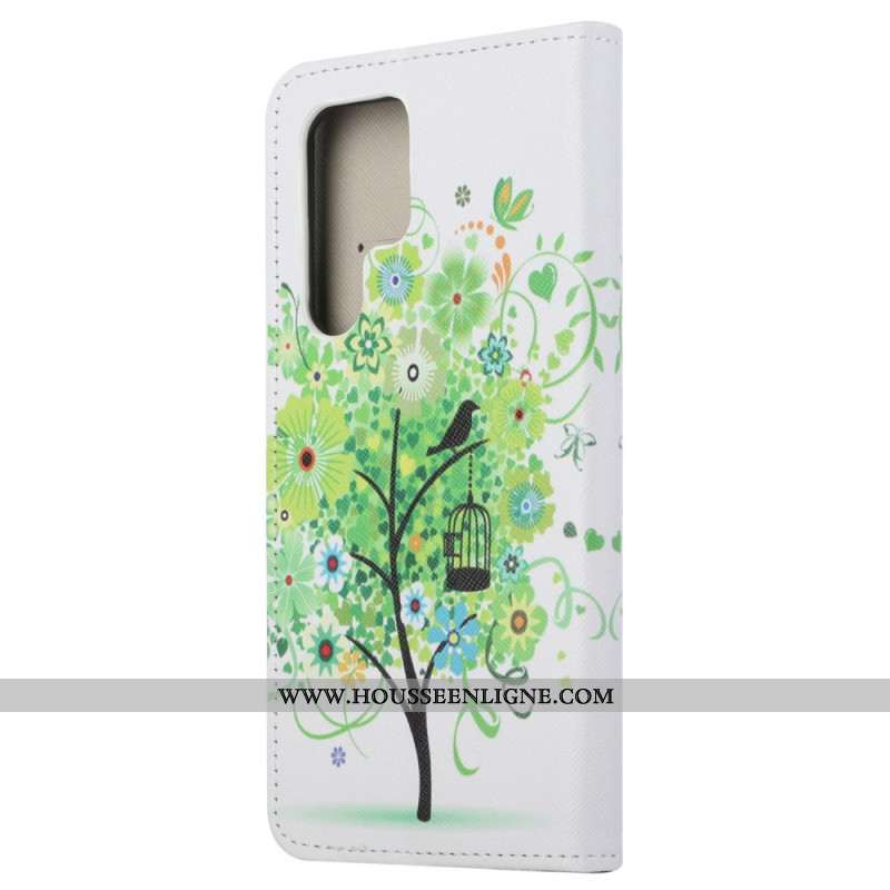 Housse Samsung Galaxy S24 Ultra 5G Arbre Vert