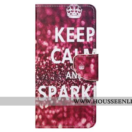 Housse Samsung Galaxy S24 Ultra 5G Keep Calm and Sparkle