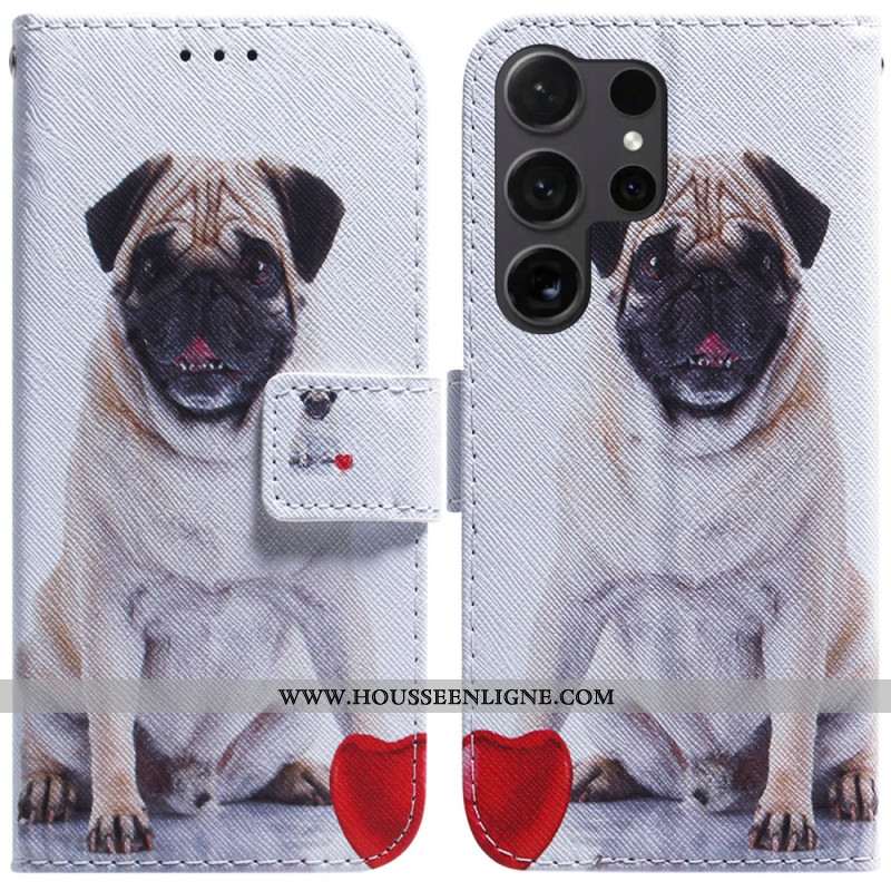 Housse Samsung Galaxy S24 Ultra 5G Pug Dog