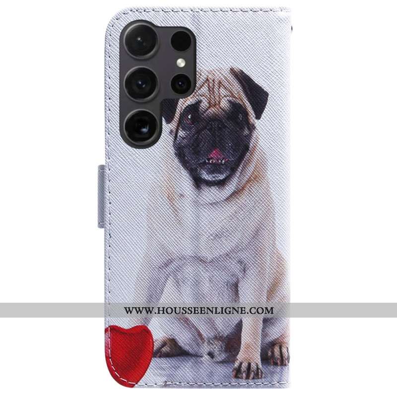 Housse Samsung Galaxy S24 Ultra 5G Pug Dog