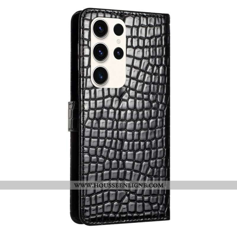 Housse Samsung Galaxy S24 Ultra 5G Style Croco