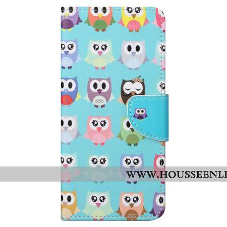 Housse Samsung Galaxy S24 Ultra 5G Tribu de Hiboux