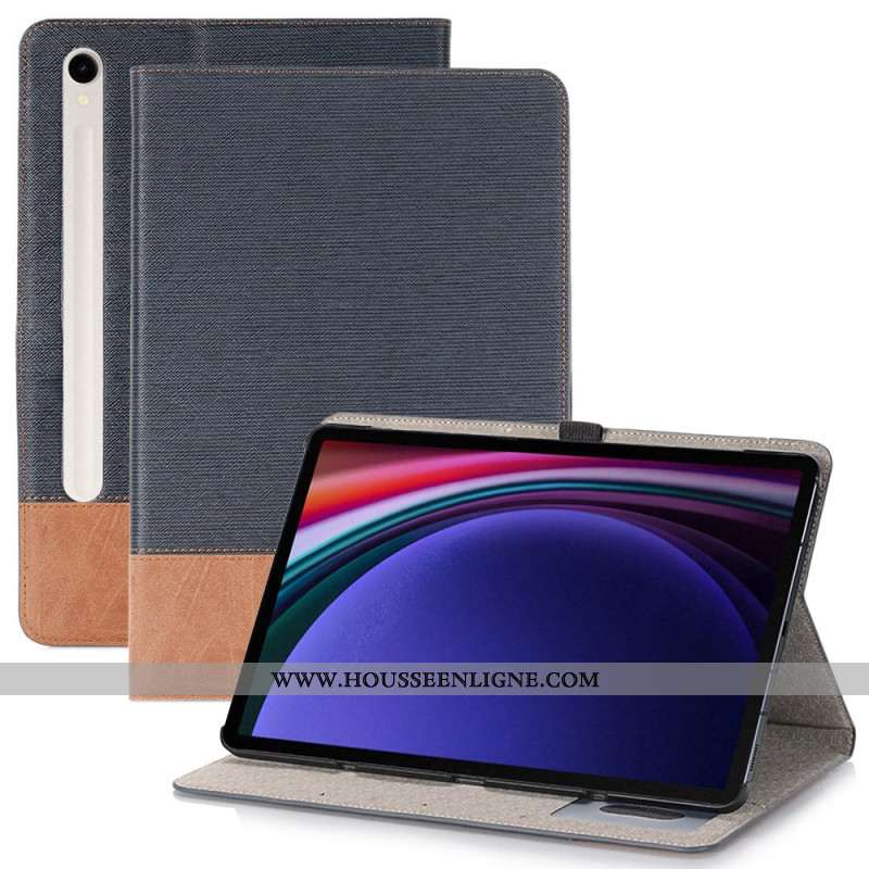 Housse Samsung Galaxy Tab S9 Bicolore