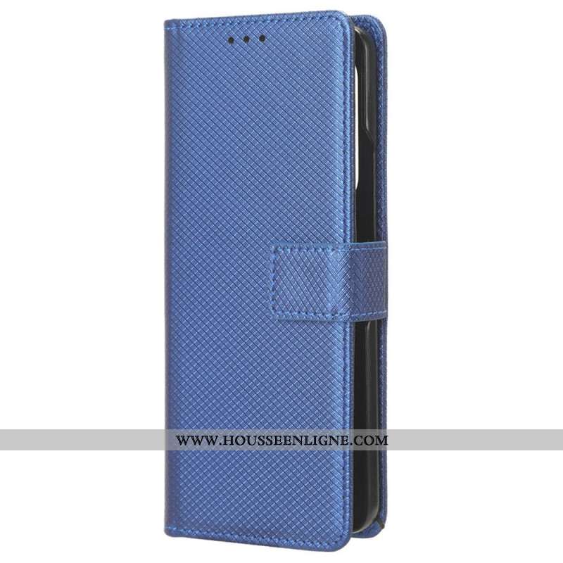 Housse Samsung Galaxy Z Fold 5 Dots à Lanière