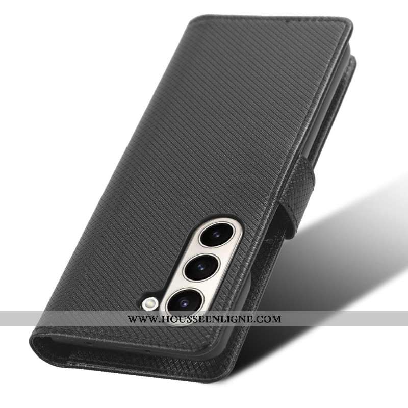 Housse Samsung Galaxy Z Fold 5 Dots à Lanière