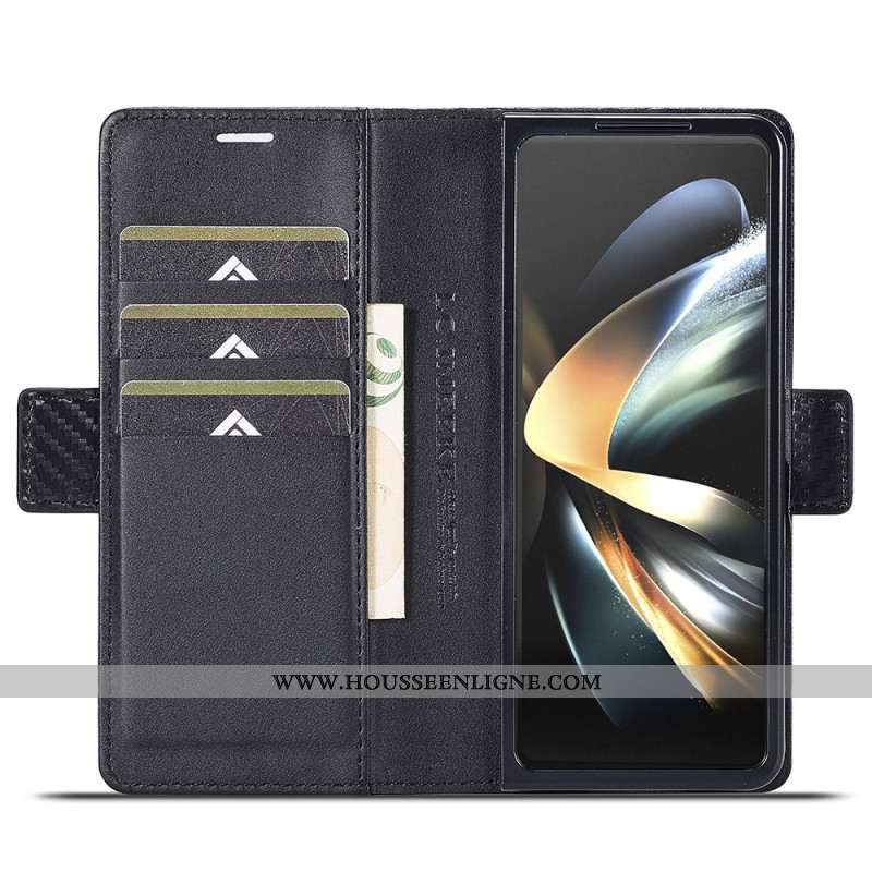 Housse Samsung Galaxy Z Fold 5 Fibre Carbone LC.IMEEKE