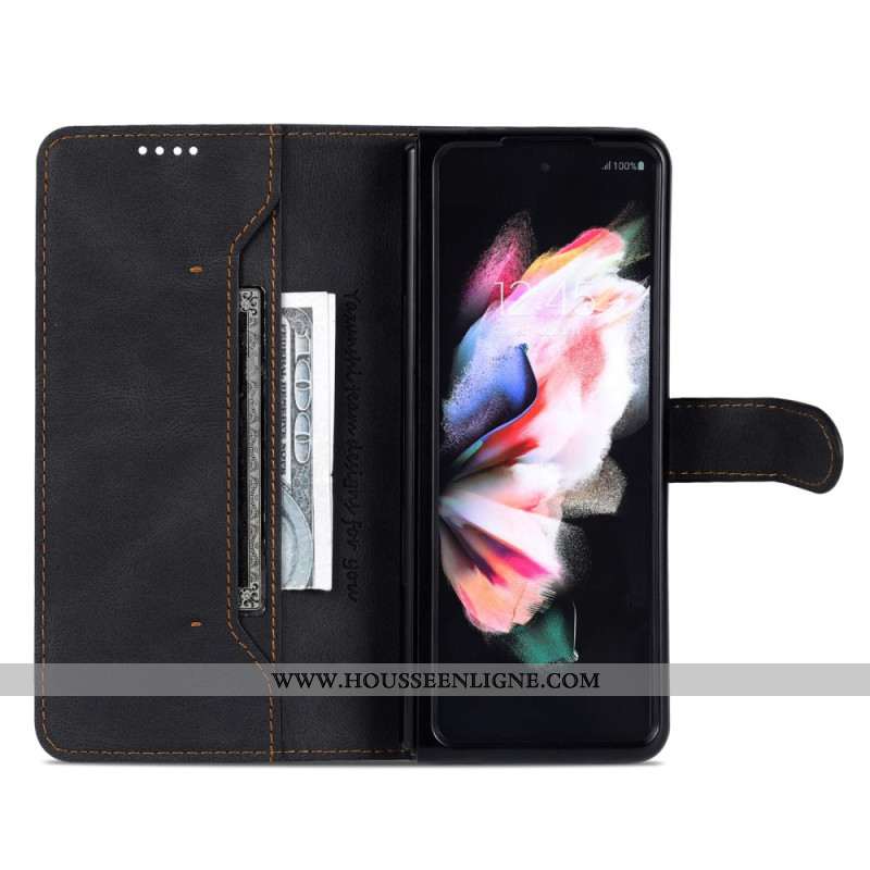 Housse Samsung Galaxy Z Fold 6 Effet Daim AZNS