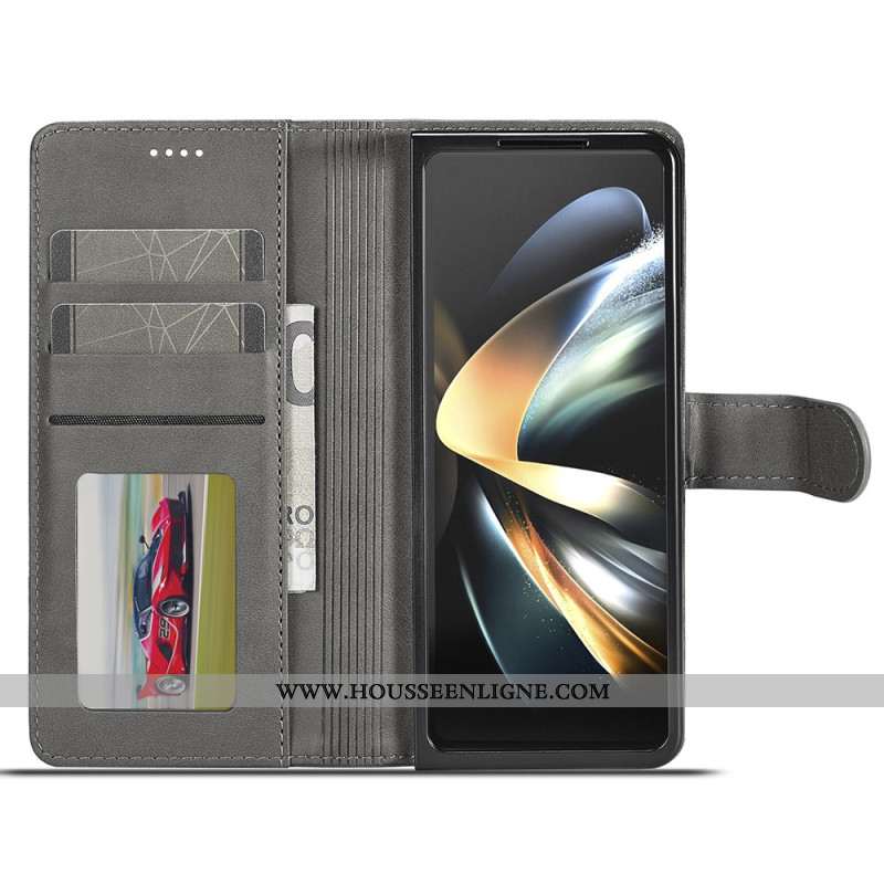 Housse Samsung Galaxy Z Fold 6 Simili Cuir LC.IMEEKE