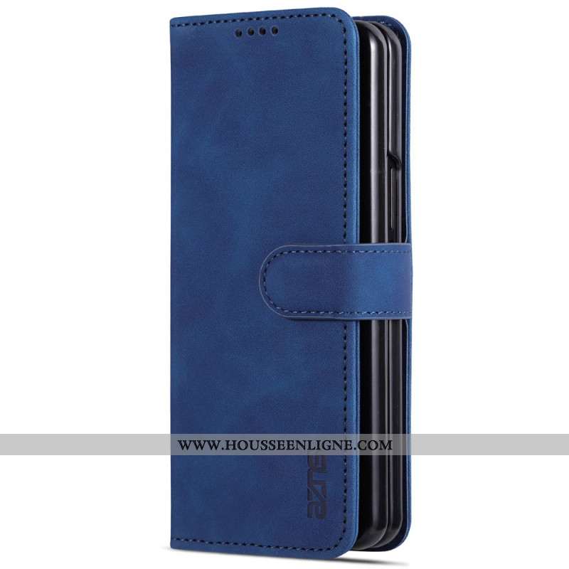 Housse Samsung Galaxy Z Fold 6 Style Cuir AZNS