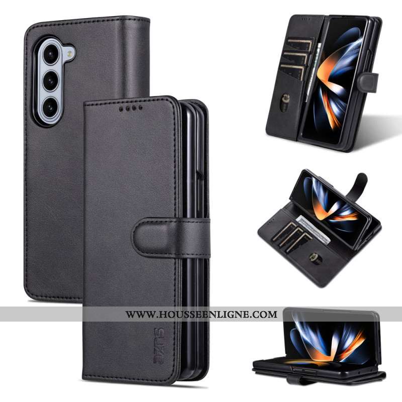 Housse Samsung Galaxy Z Fold 6 Style Cuir AZNS