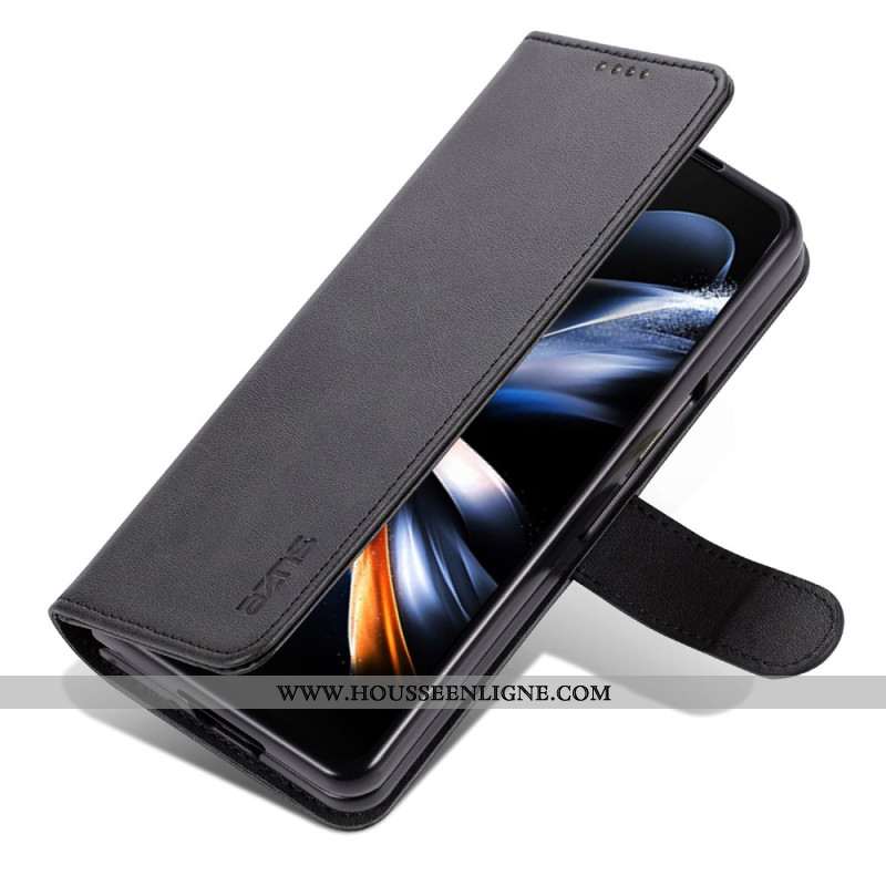 Housse Samsung Galaxy Z Fold 6 Style Cuir AZNS