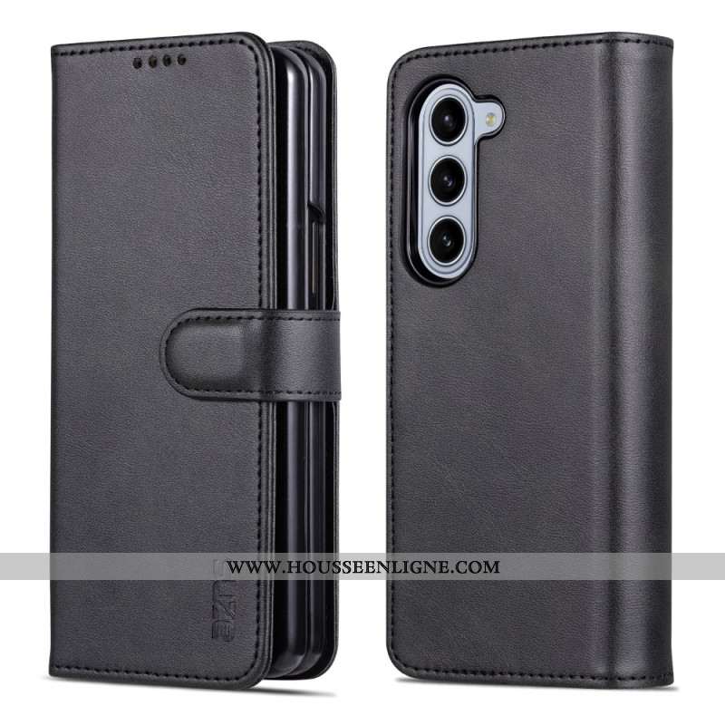 Housse Samsung Galaxy Z Fold 6 Style Cuir AZNS