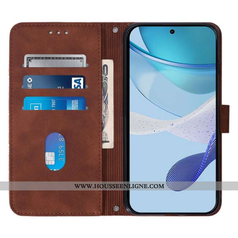 Housse Samsung Galaxy Z Fold 6 Triangles à Lanière